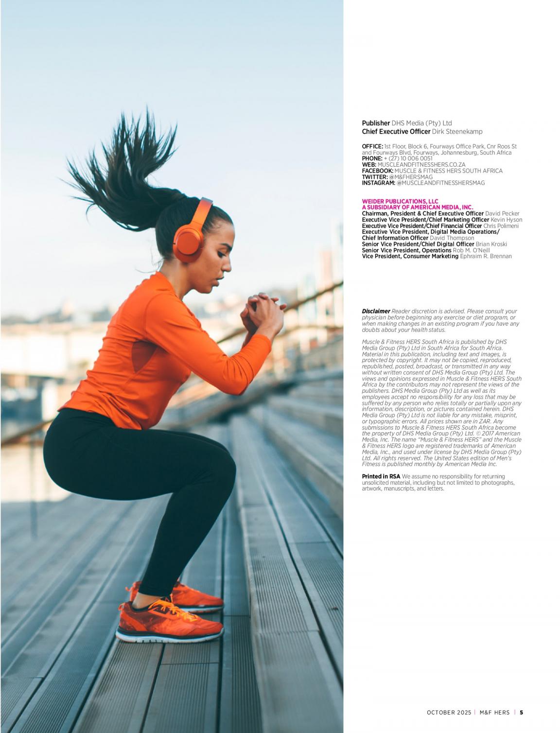 MUSCLE AND FITNESS HERS SOUTH AFRICA