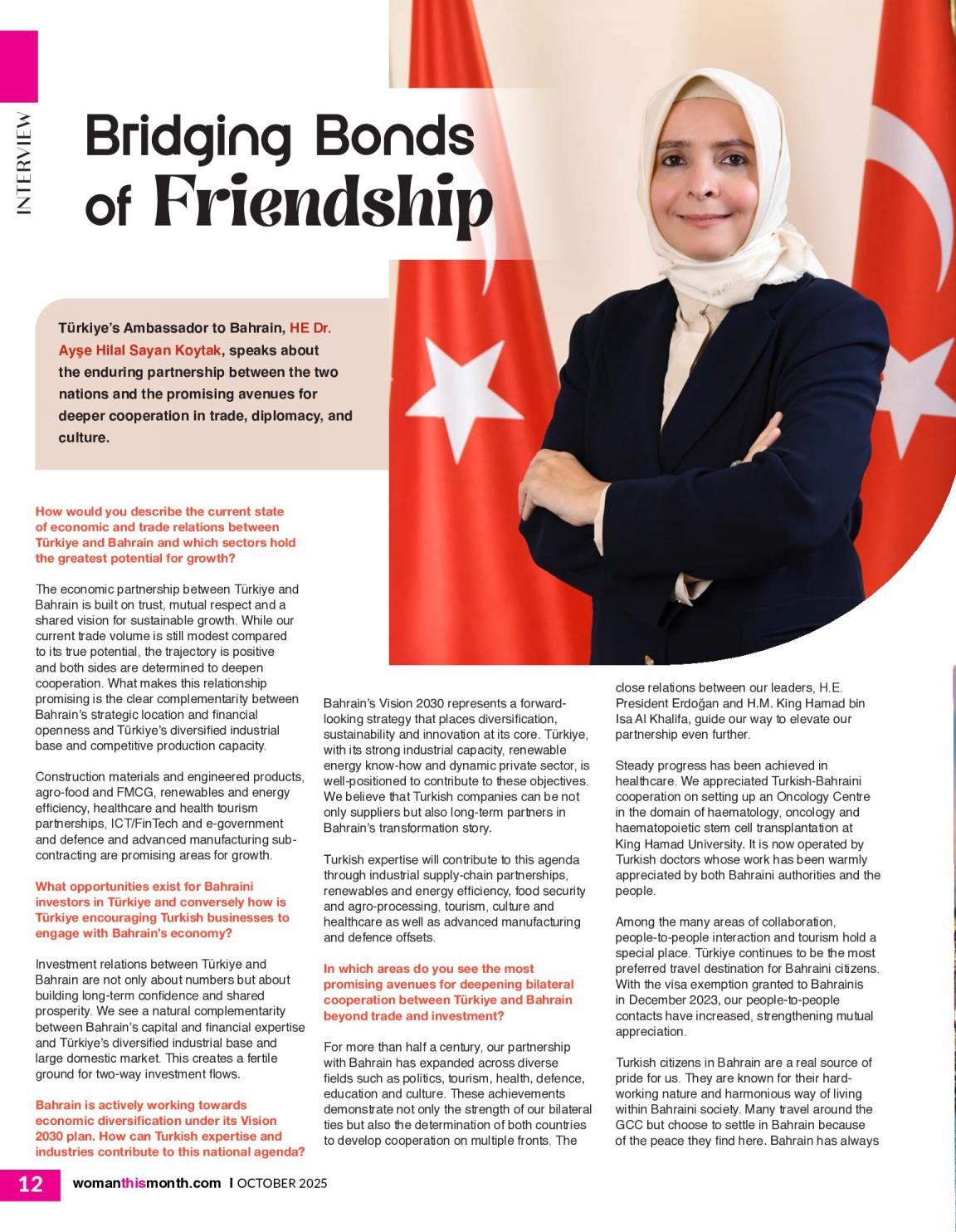 WOMAN THIS MONTH | Bahrain